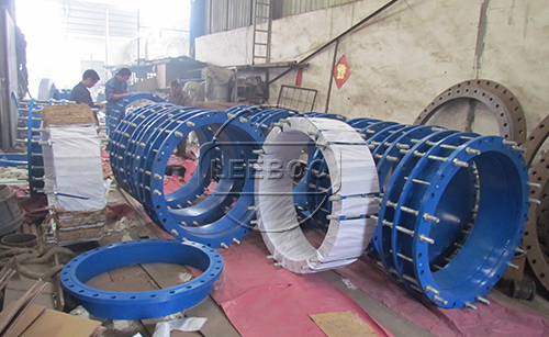 鑫利管道公司為新能源置業(yè)集團有限公司供貨