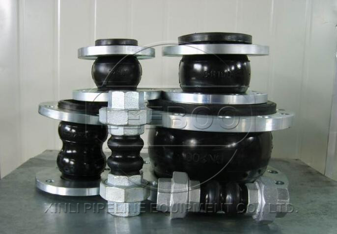 江蘇省鹽城市東臺市不同類型單球體橡膠接頭對比