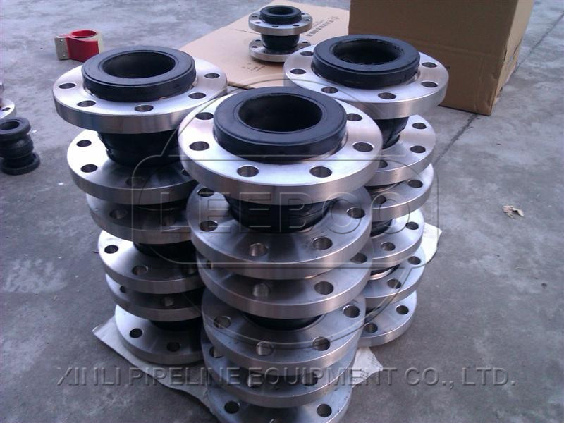 寧夏省石嘴山市不銹鋼可曲撓橡膠接頭用于高樓供水減震