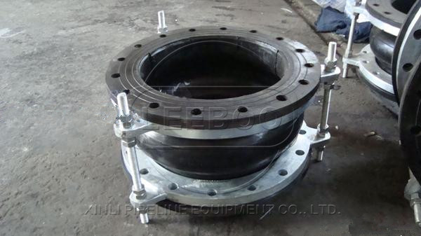 青海省玉樹(shù)市稱(chēng)多縣大翻邊可曲撓橡膠接頭樣品圖